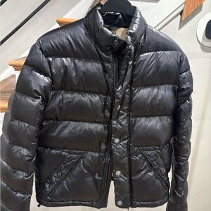 Burberry Charcoal Puffer Jacket